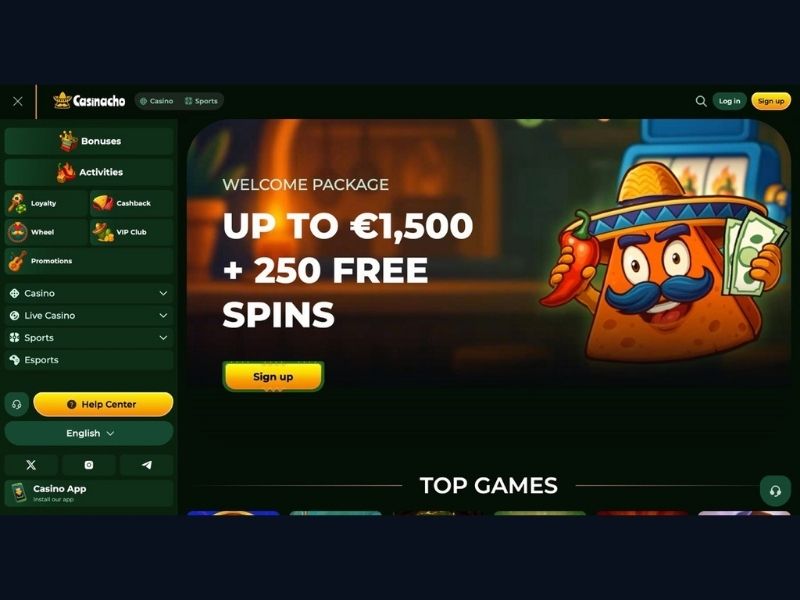KYC storia transazioni e saldo su Casinacho Casino Nacho Casino per il gioco responsabile